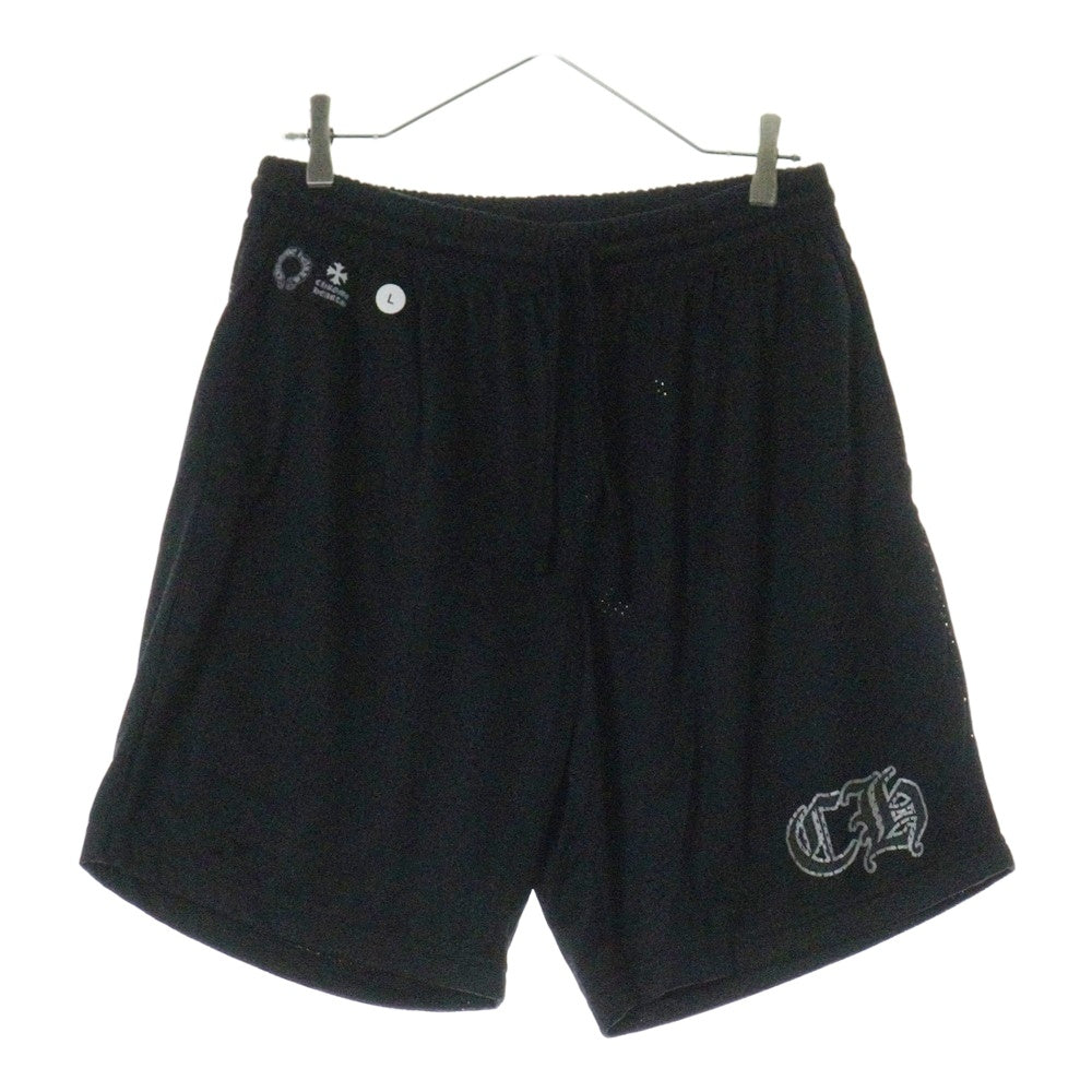 CHROME HEARTS(クロムハーツ) MESH VARSITY SHORTS CHプリントメッシュ  