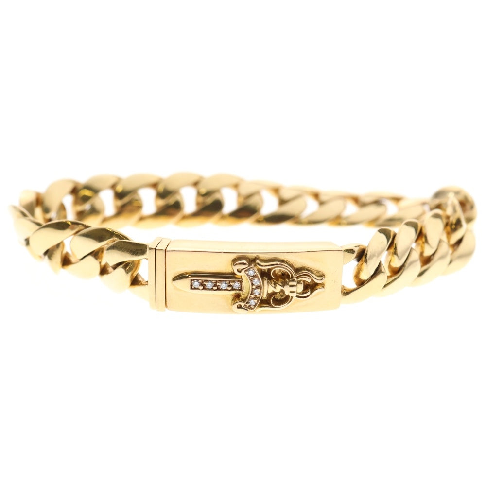CHROME HEARTS(クロムハーツ) 22K ID BBY DAGGER P/DMND ベイビーID ダガー PAVEダイヤ ゴールド