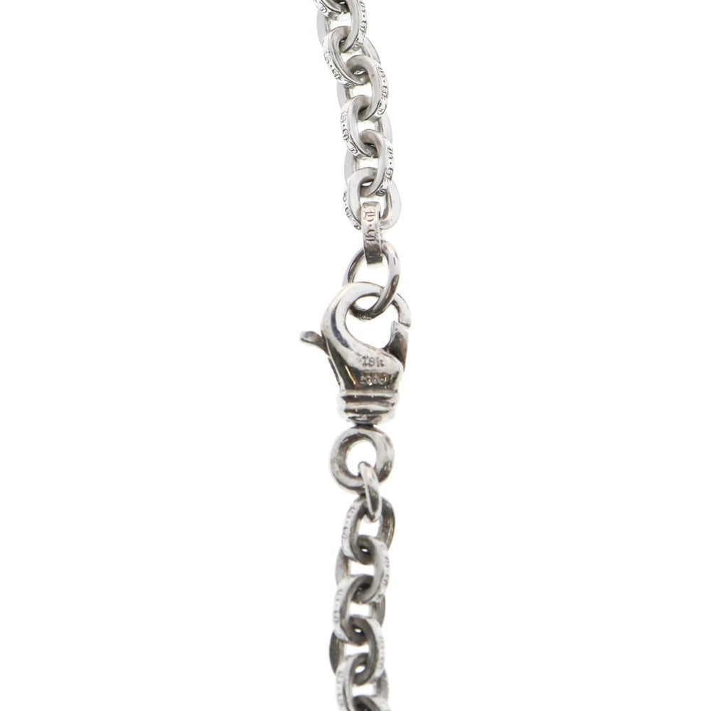 CHROME HEARTS(クロムハーツ) 18K PAPER CHAIN ペーパーチェーン ホワイトゴールドネックレス