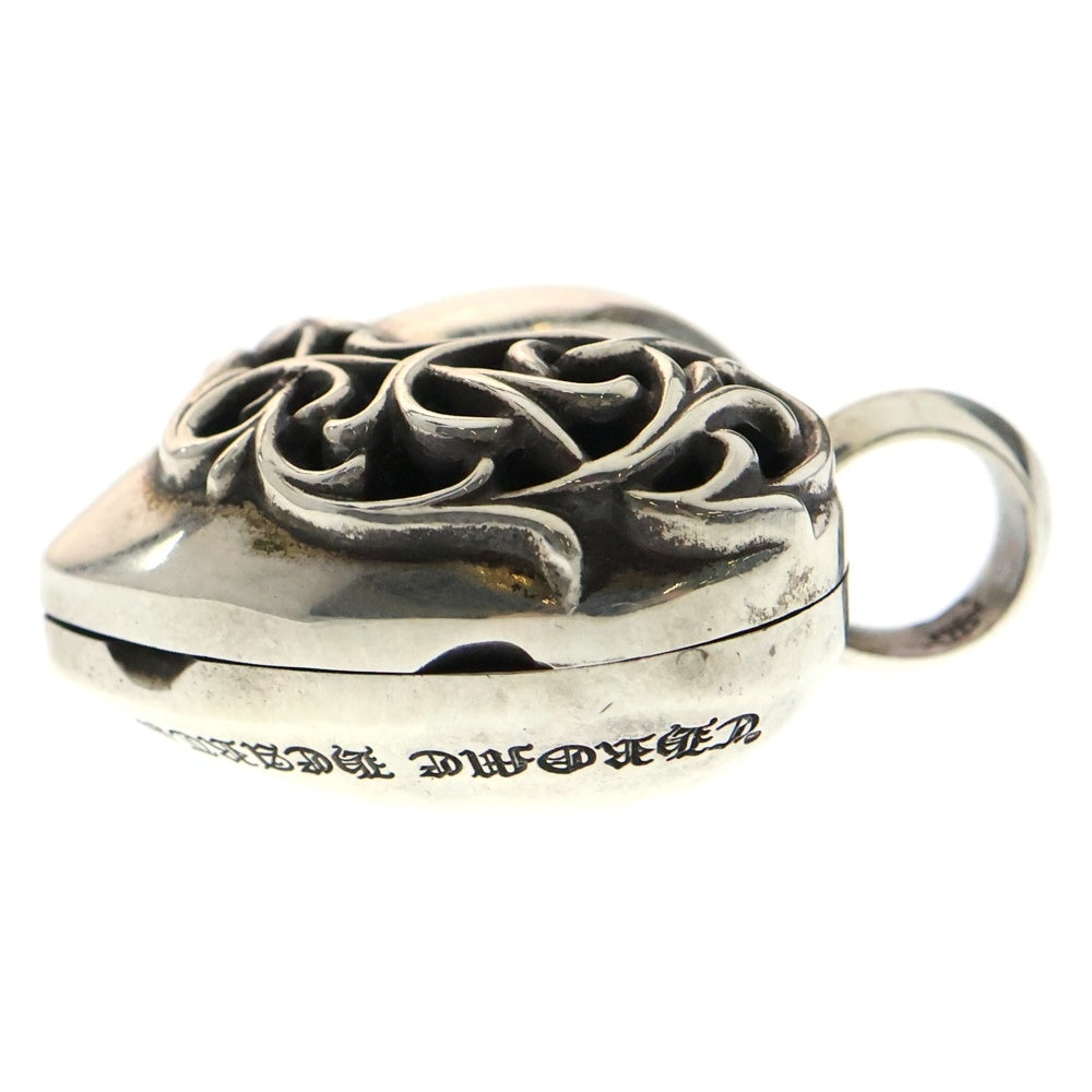 CHROME HEARTS(クロムハーツ) HEART LOCKET ハートロケット シルバーネックレストップ