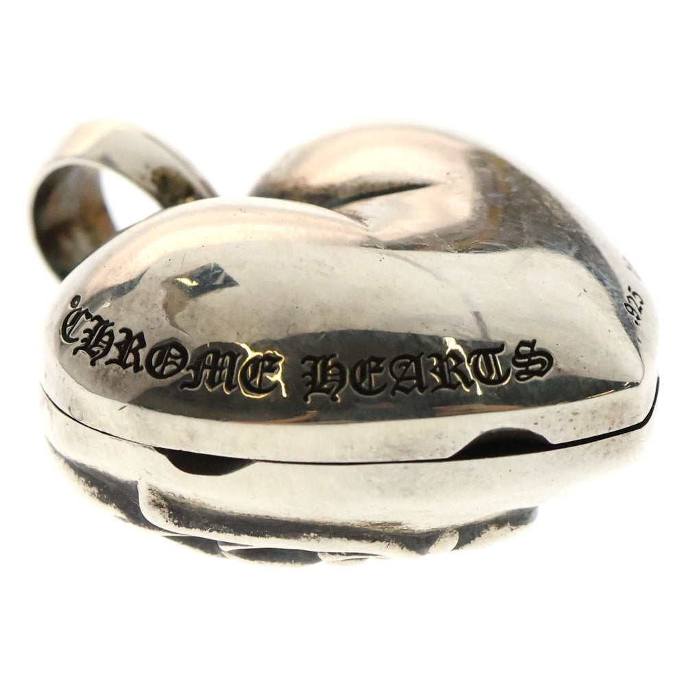 CHROME HEARTS(クロムハーツ) HEART LOCKET ハートロケット シルバーネックレストップ