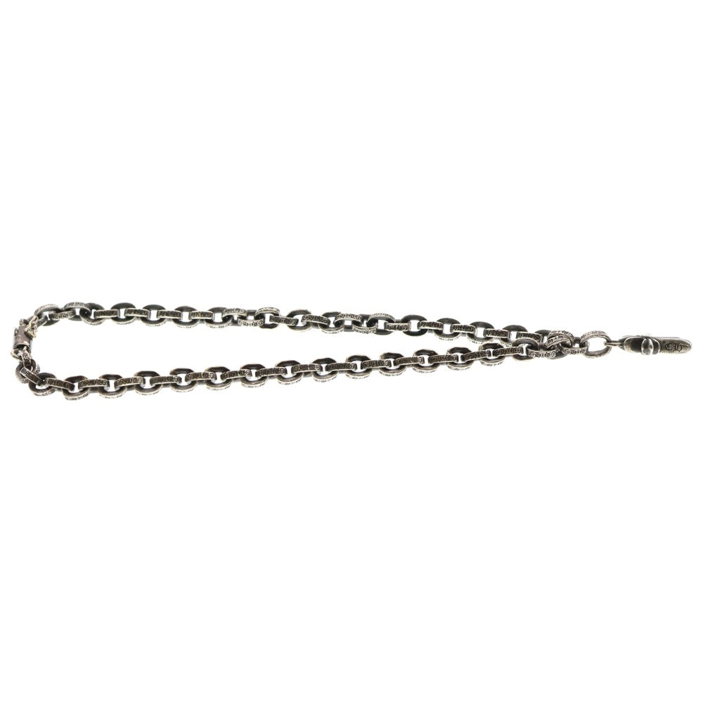 CHROME HEARTS(クロムハーツ) PAPER CHAIN BBY ANKLET ペーパー チェーン ベイビーファットクロス アンクレット シルバー