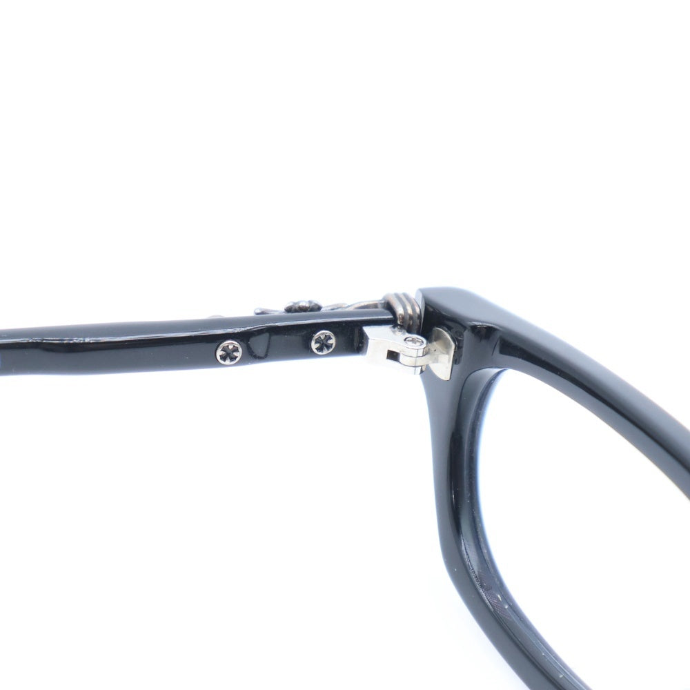 CHROME HEARTS(クロムハーツ) ED-U-CUNTATION CHクロステンプルナローフレームアイウェアサングラス ブラック