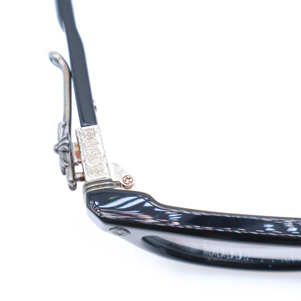 CHROME HEARTS(クロムハーツ) ED-U-CUNTATION CHクロステンプルナローフレームアイウェアサングラス ブラック