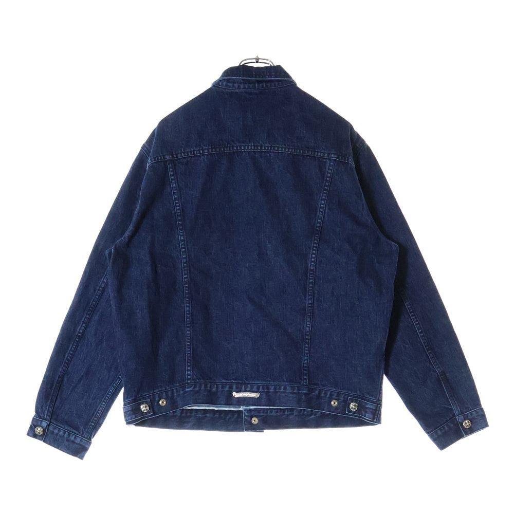 CHROME HEARTS(クロムハーツ) MOTORBREATH クロスボールボタンデニムジャケット インディゴ