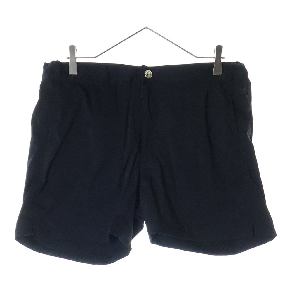 CHROME HEARTS(クロムハーツ) SWIM PANTS 総柄クロスプリント スイムショーツ ハーフパンツ ブラック