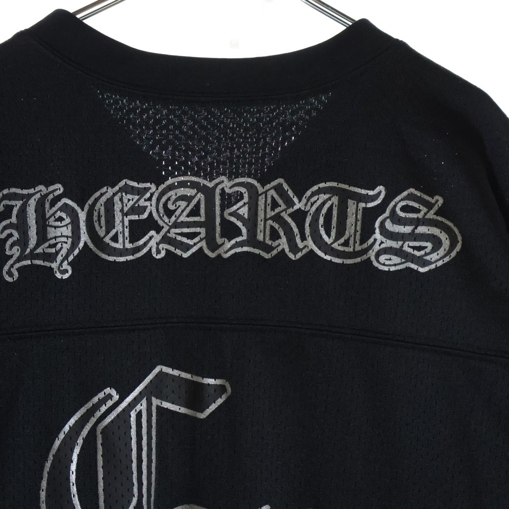 CHROME HEARTS(クロムハーツ) MESH WARM UP JERSEY TEE CHプリントメッシュTシャツ ブラック