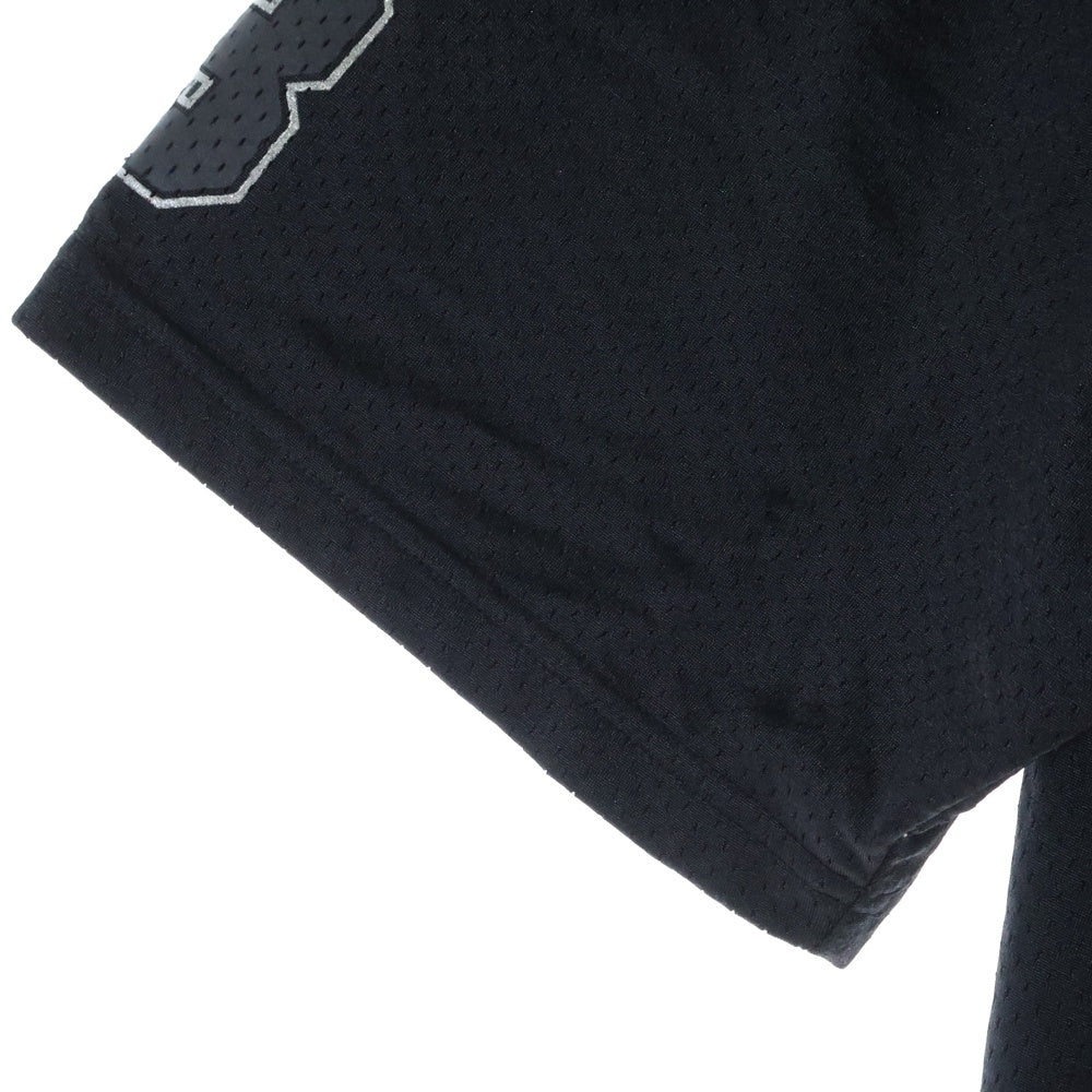 CHROME HEARTS(クロムハーツ) MESH WARM UP JERSEY TEE CHプリントメッシュTシャツ ブラック