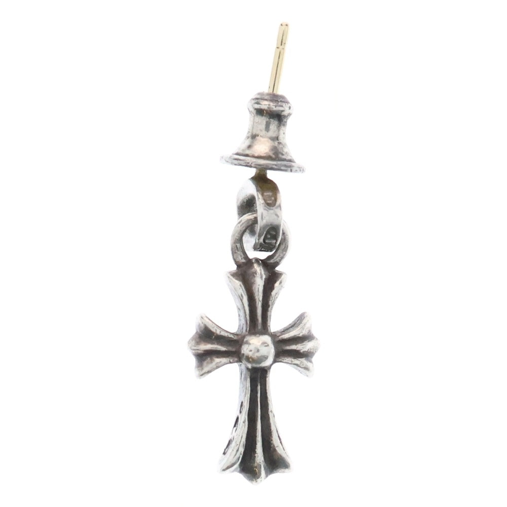 CHROME HEARTS(クロムハーツ) BBY F PPRCHN ベイビーファットクロス ドロップピアス シルバー BCA090