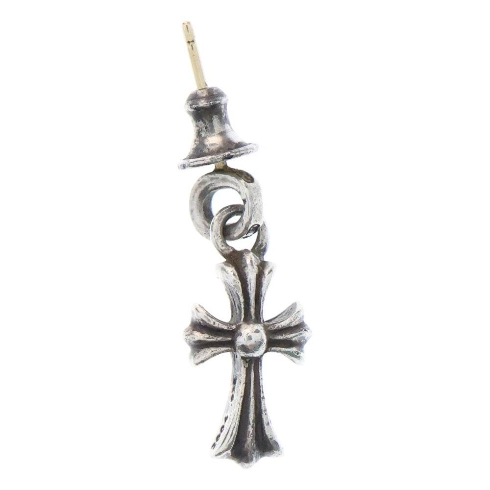 CHROME HEARTS(クロムハーツ) BBY F PPRCHN ベイビーファットクロス ドロップピアス シルバー BCA090