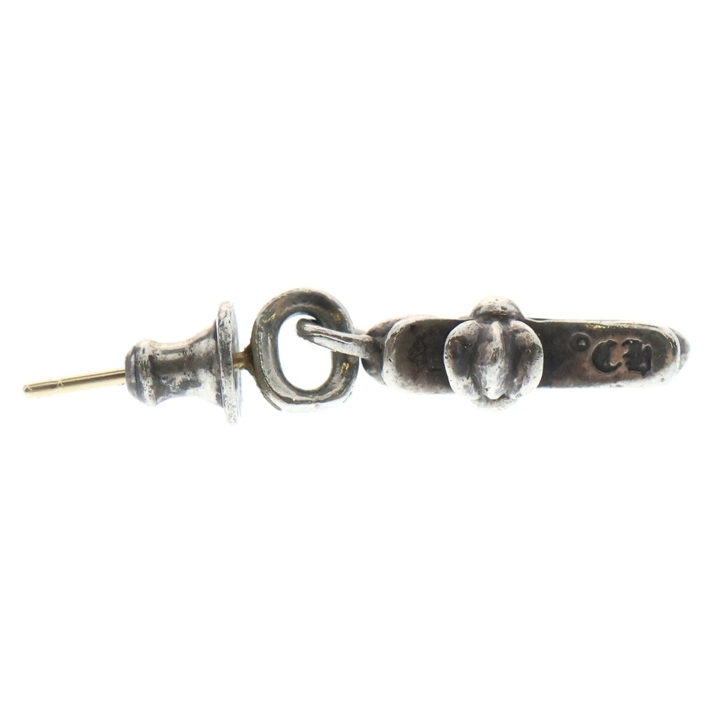 CHROME HEARTS(クロムハーツ) BBY F PPRCHN ベイビーファットクロス ドロップピアス シルバー BCA090