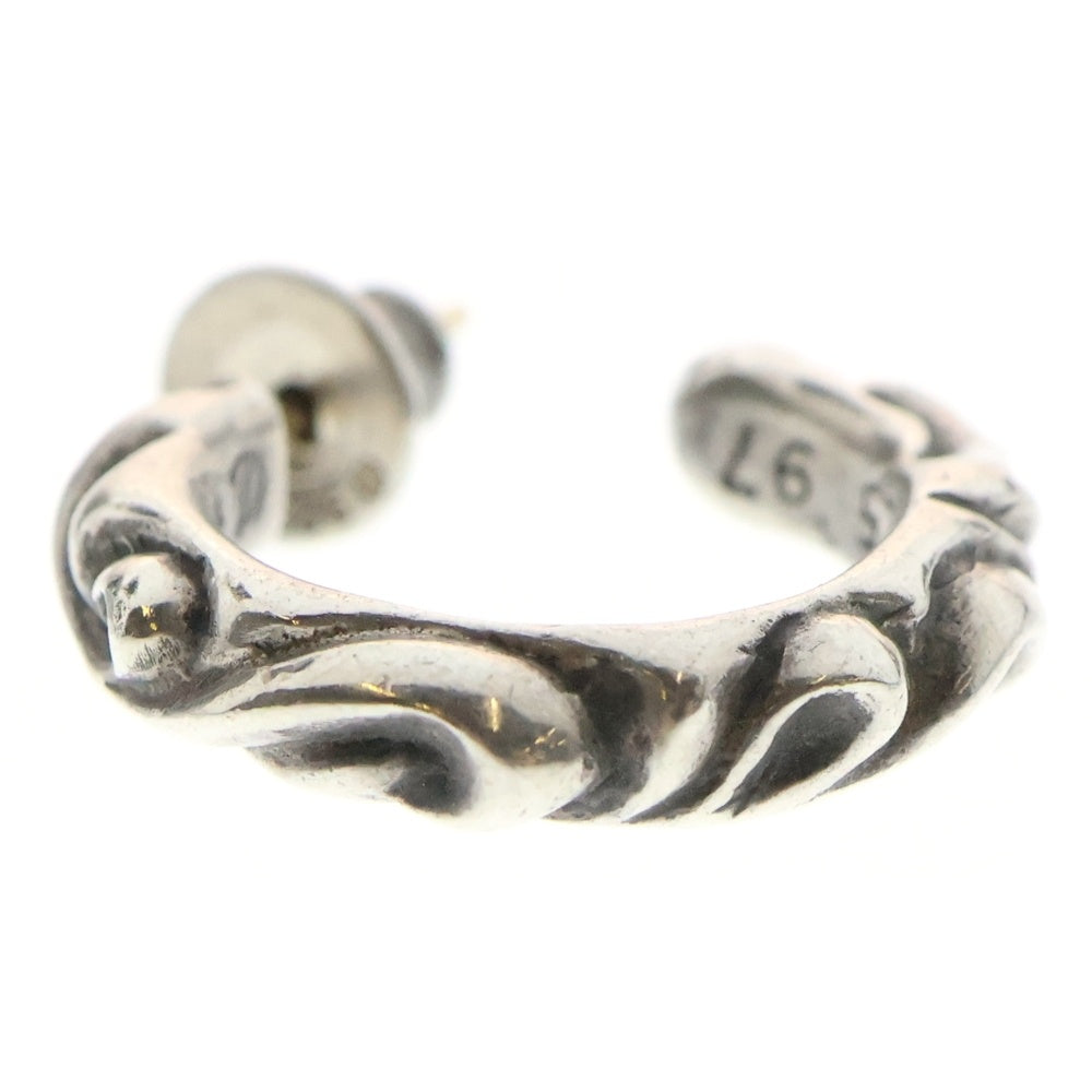 CHROME HEARTS(クロムハーツ) HOOP SCROOL スクロール フープピアス シルバー BCA102