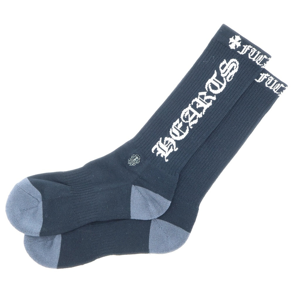 CHROME HEARTS(クロムハーツ) ENGLISH SOCKS イングリッシュ ソックス 靴下 ブラック/ホワイト