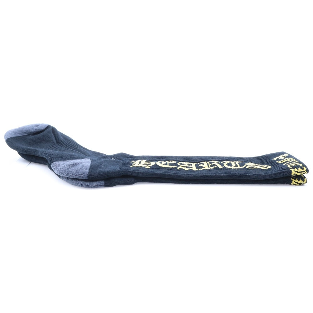 CHROME HEARTS(クロムハーツ) ENGLISH SOCKS イングリッシュ ソックス 靴下 ブラック/イエロー