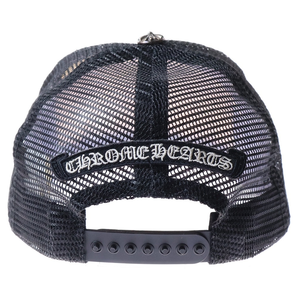 CHROME HEARTS(クロムハーツ) × MATTYBOY CHOMPER TRUCKER CAP マッティボーイ チョンパー トラッカーキャップ 帽子 ブラック/ホワイト