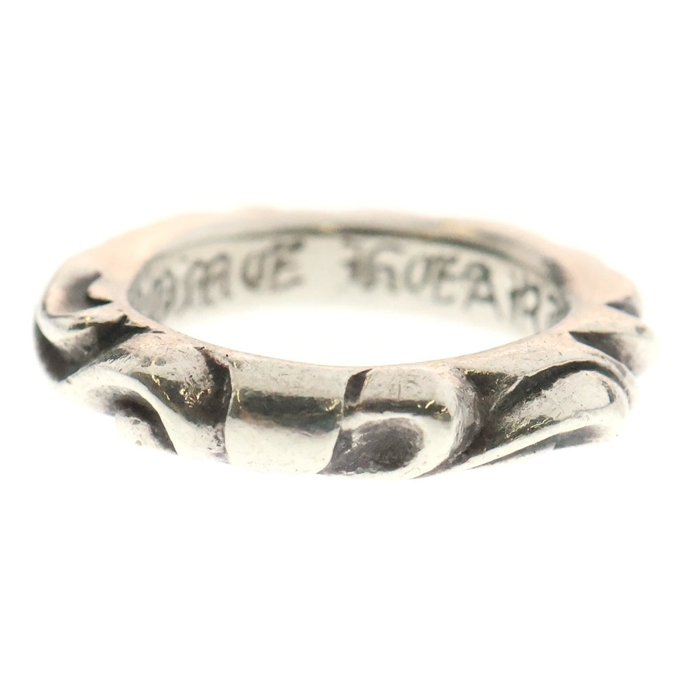 CHROME HEARTS(クロムハーツ) SCRL BAND スクロールバンド リング シルバー BCA351