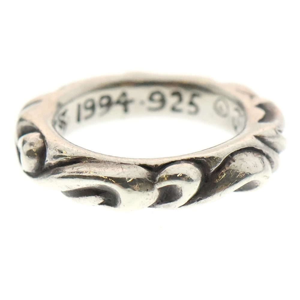 CHROME HEARTS(クロムハーツ) SCRL BAND スクロールバンド リング シルバー BCA351