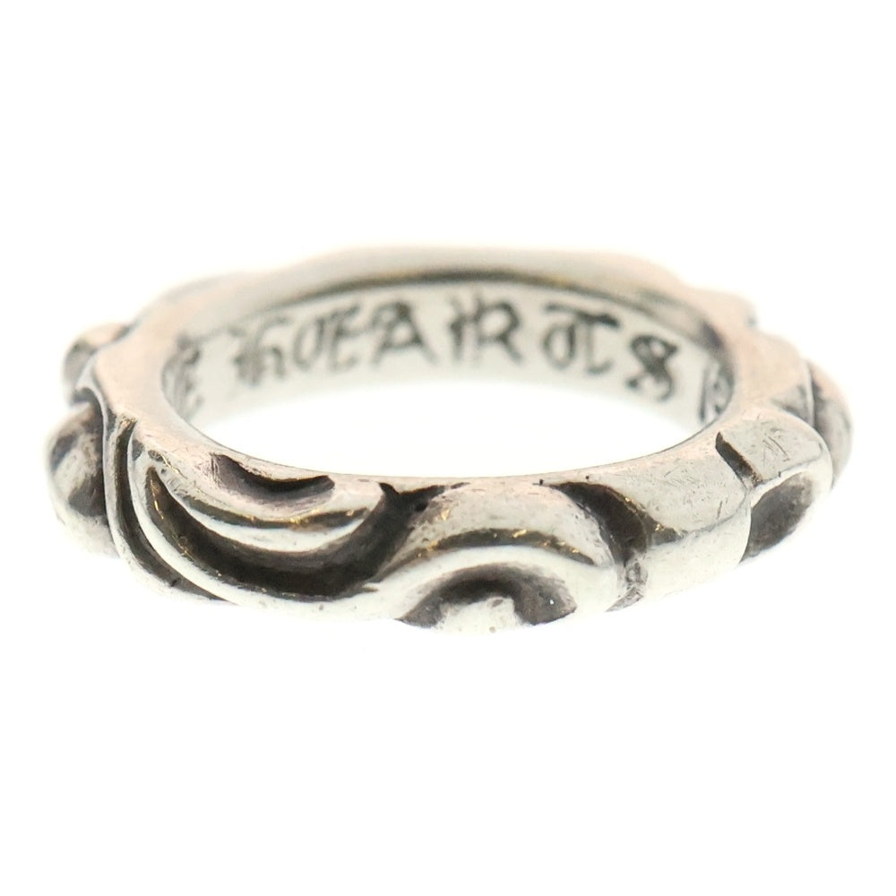 CHROME HEARTS(クロムハーツ) SCRL BAND スクロールバンド リング シルバー BCA351