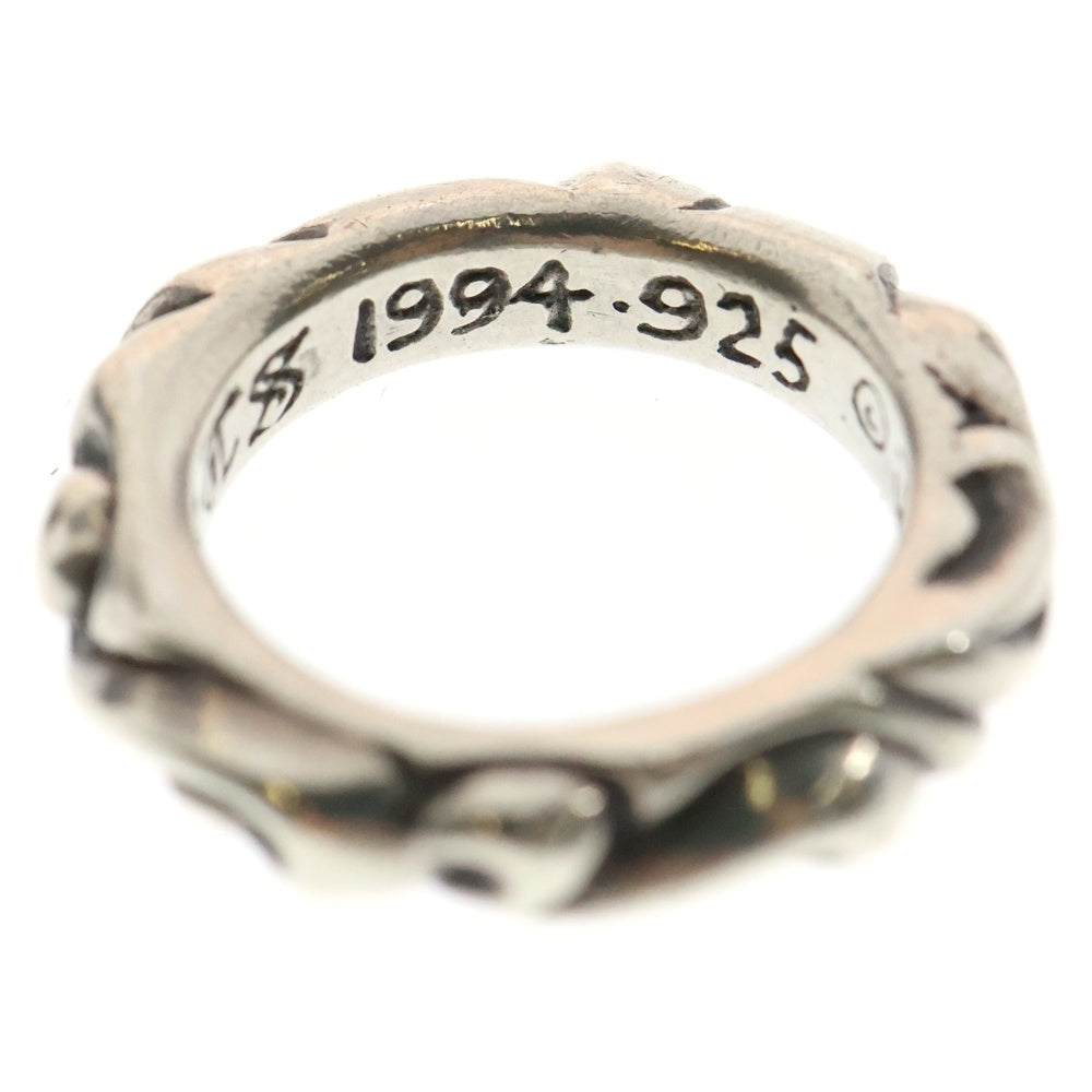 CHROME HEARTS(クロムハーツ) SCRL BAND スクロールバンド リング シルバー BCA351