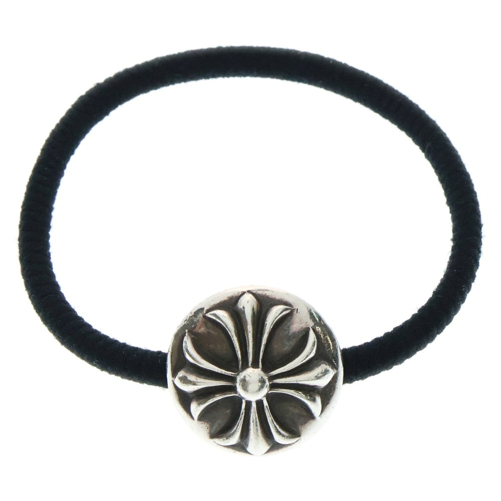 CHROME HEARTS(クロムハーツ) CHROME HEARTS クロムハーツ HAIRBAND クロスボール ヘアバンド ヘアゴムコンチョ シルバー BCA151