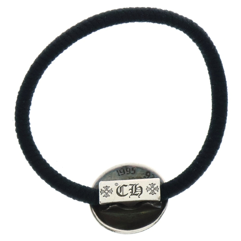 CHROME HEARTS(クロムハーツ) CHROME HEARTS クロムハーツ HAIRBAND クロスボール ヘアバンド ヘアゴムコンチョ シルバー BCA151