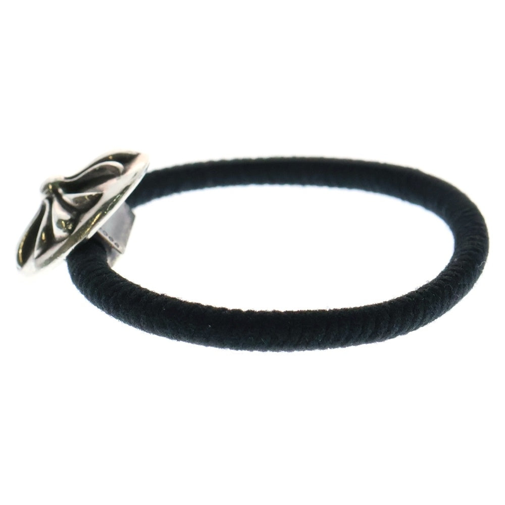 CHROME HEARTS(クロムハーツ) CHROME HEARTS クロムハーツ HAIRBAND クロスボール ヘアバンド ヘアゴムコンチョ シルバー BCA151