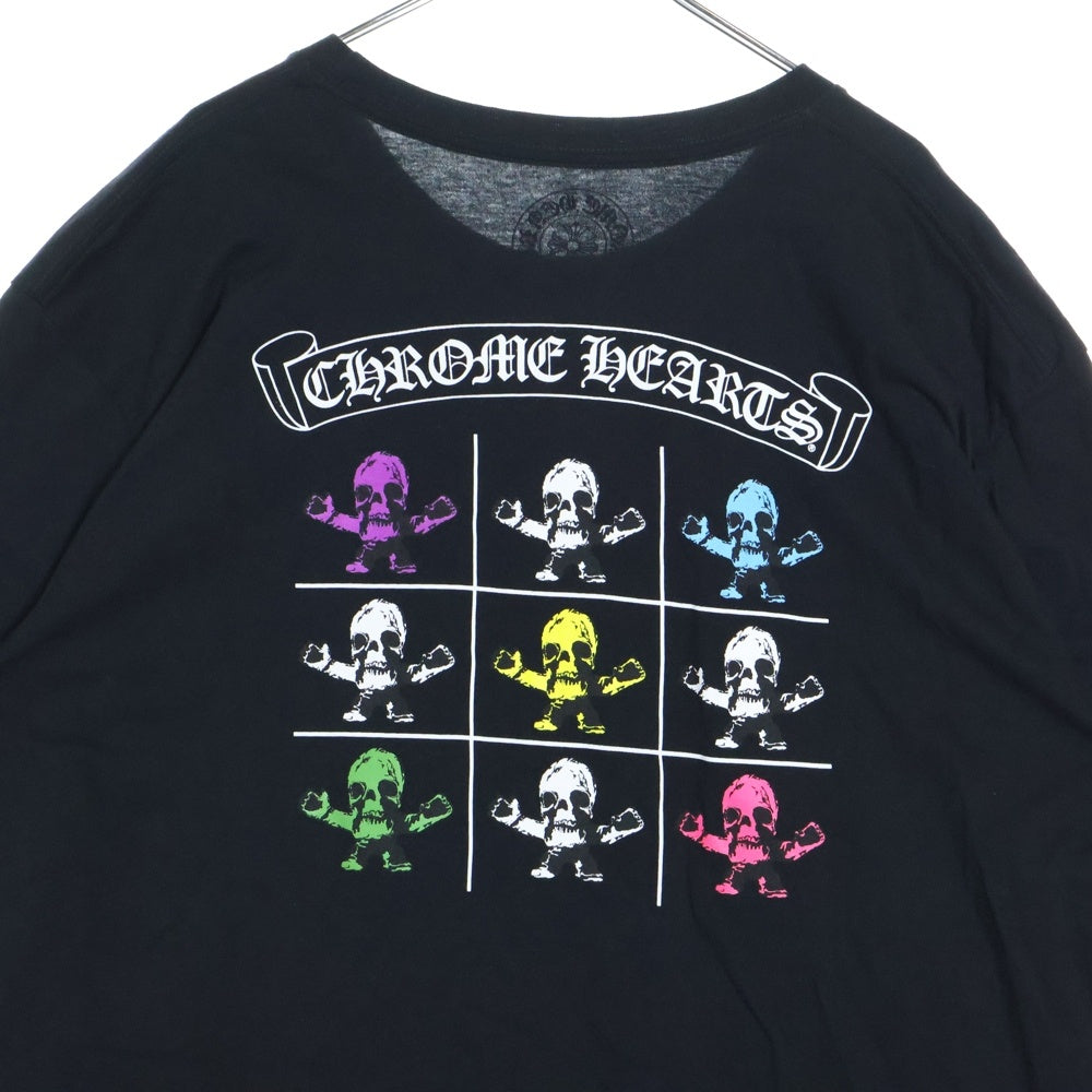 CHROME HEARTS(クロムハーツ) FOTI Harris Teeter TIC TAC TOE 半袖カットソーTシャツ ブラック