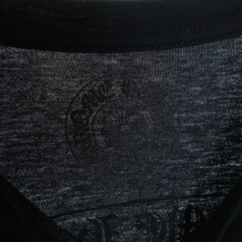 CHROME HEARTS(クロムハーツ) FOTI Harris Teeter TIC TAC TOE 半袖カットソーTシャツ ブラック