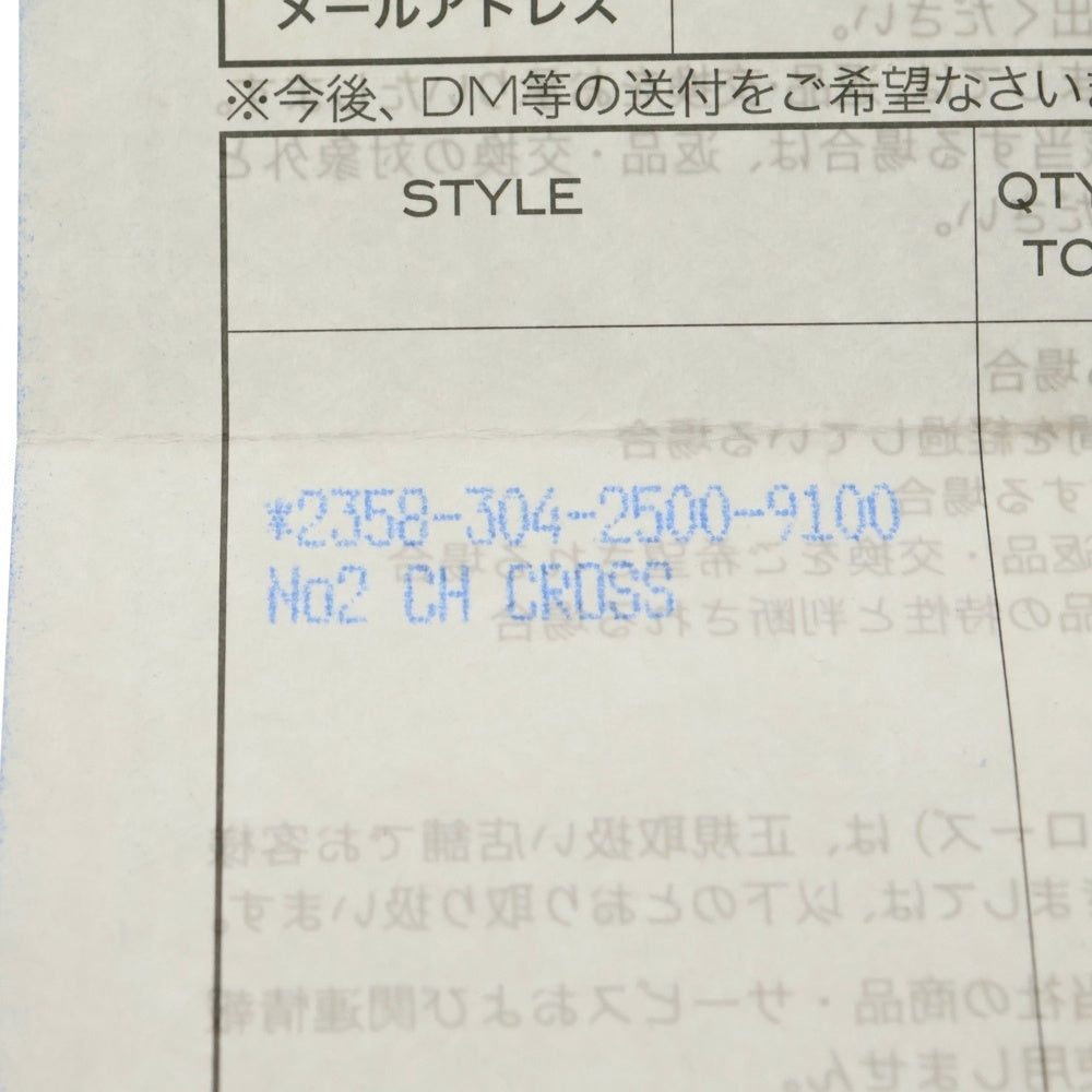 CHROME HEARTS(クロムハーツ) No2 CH CRS CHクロス スタッズピアス シルバー BCA407