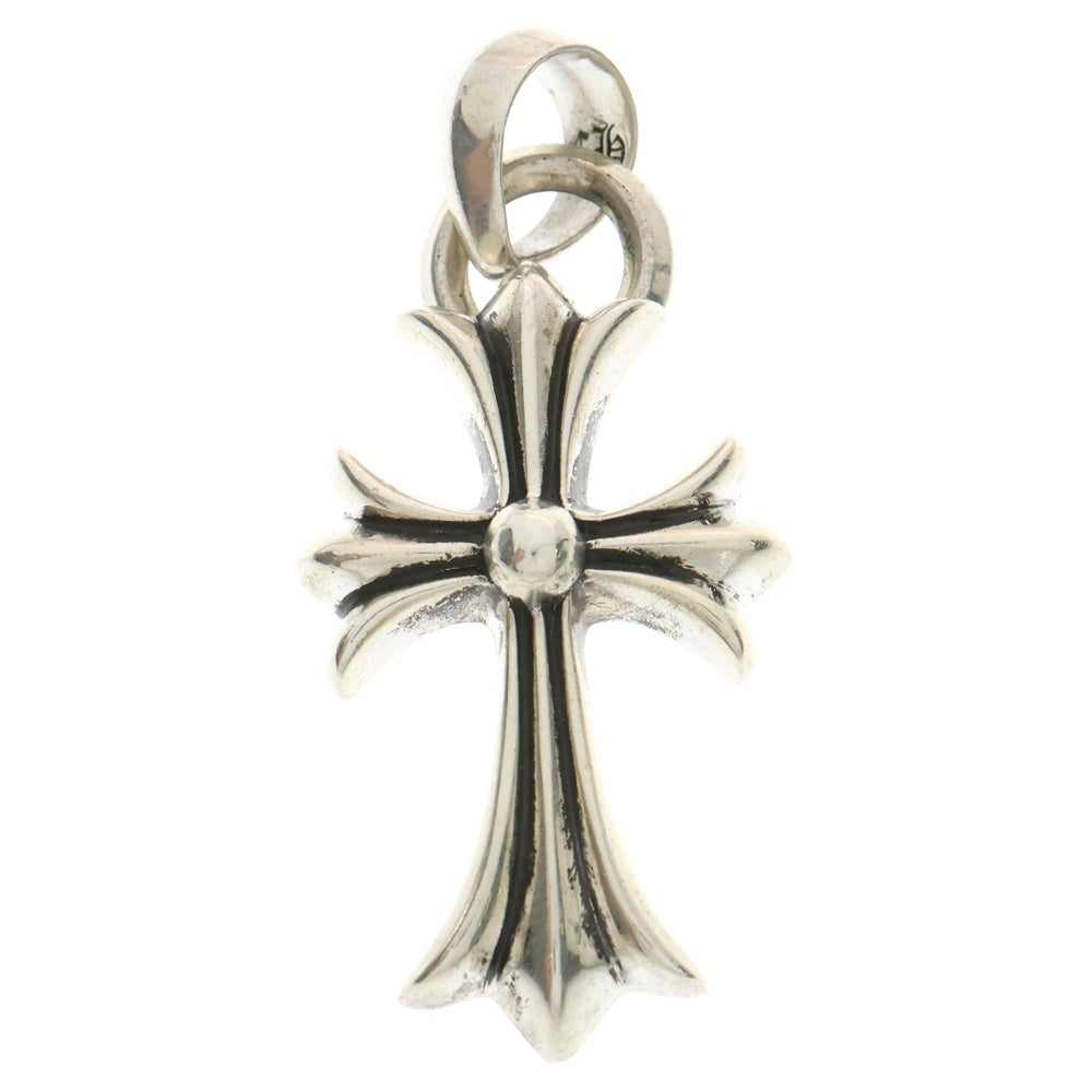 CHROME HEARTS(クロムハーツ) CH CRS SML W/BALE Wベイル スモールCHクロス ペンダントトップ シルバー BCA218