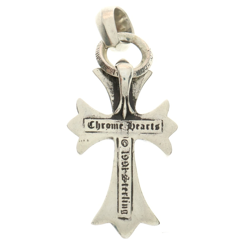 CHROME HEARTS(クロムハーツ) CH CRS SML W/BALE Wベイル スモールCHクロス ペンダントトップ シルバー BCA218