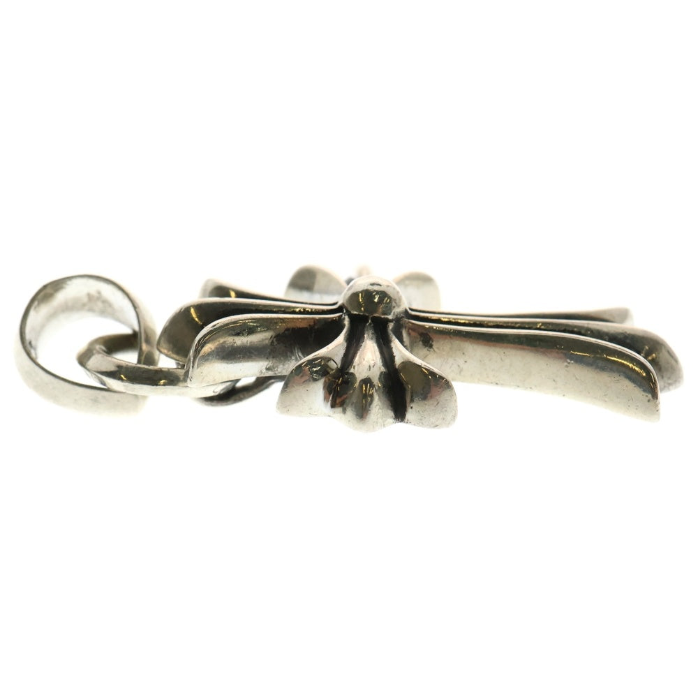 CHROME HEARTS(クロムハーツ) CH CRS SML W/BALE Wベイル スモールCHクロス ペンダントトップ シルバー BCA218