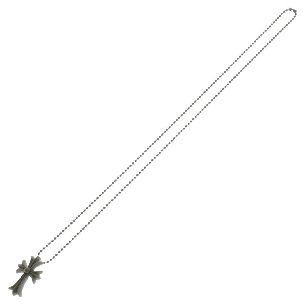 CHROME HEARTS(クロムハーツ) RUBBER CH CRS SML スモールCHクロス ラバーネックレス シリコン BCA306