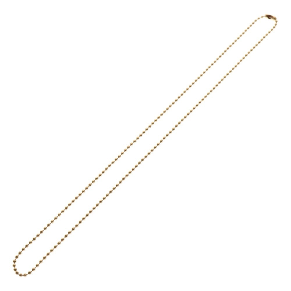 CHROME HEARTS(クロムハーツ) 22K BALL CHAIN ボール ネックレスチェーン ゴールド