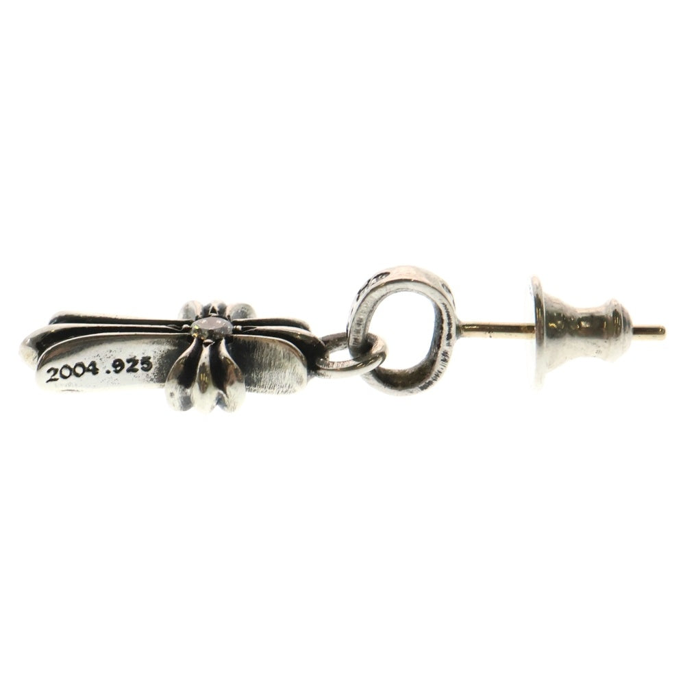 CHROME HEARTS(クロムハーツ) BBY F PPRCHN 1 DIA/ベイビーファットドロップ 1 ダイヤ ピアス シルバー