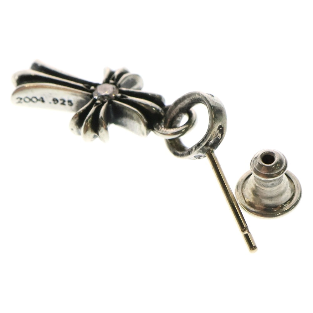 CHROME HEARTS(クロムハーツ) BBY F PPRCHN 1 DIA/ベイビーファットドロップ 1 ダイヤ ピアス シルバー