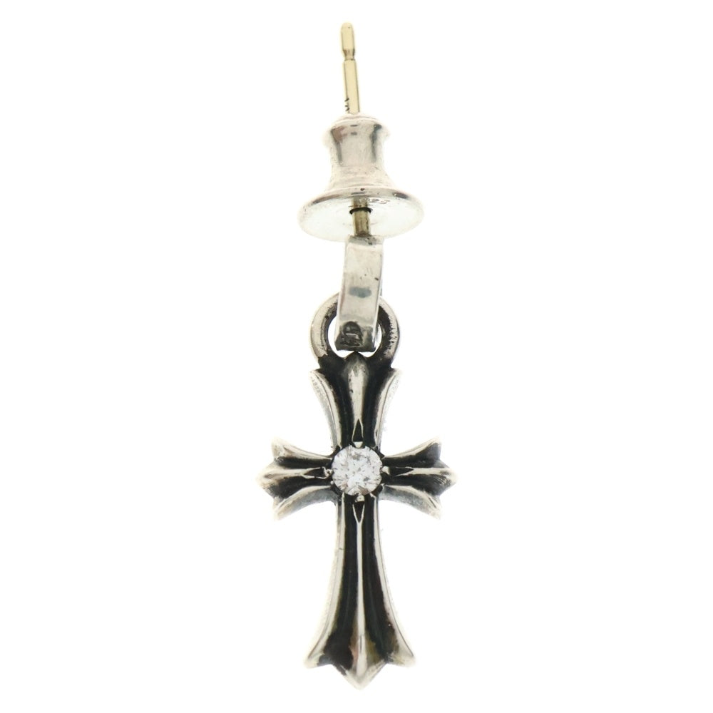 CHROME HEARTS(クロムハーツ) BBY F PPRCHN 1 DIA/ベイビーファットドロップ 1 ダイヤ ピアス シルバー
