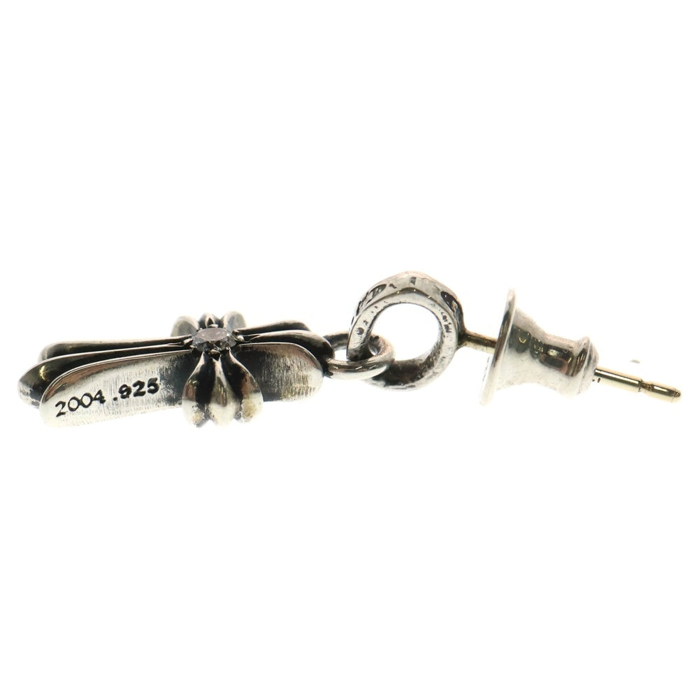 CHROME HEARTS(クロムハーツ) BBY F PPRCHN 1 DIA/ベイビーファットドロップ 1 ダイヤ ピアス シルバー