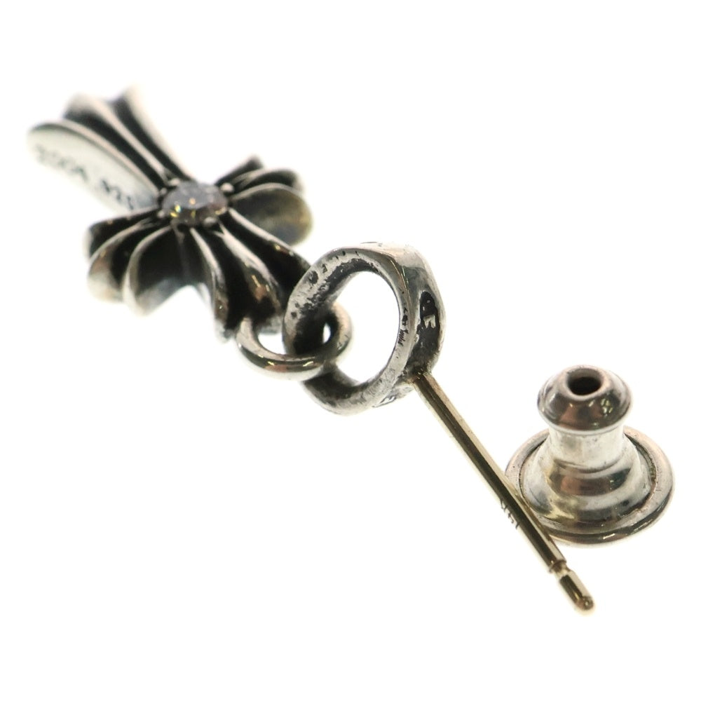 CHROME HEARTS(クロムハーツ) BBY F PPRCHN 1 DIA/ベイビーファットドロップ 1 ダイヤ ピアス シルバー