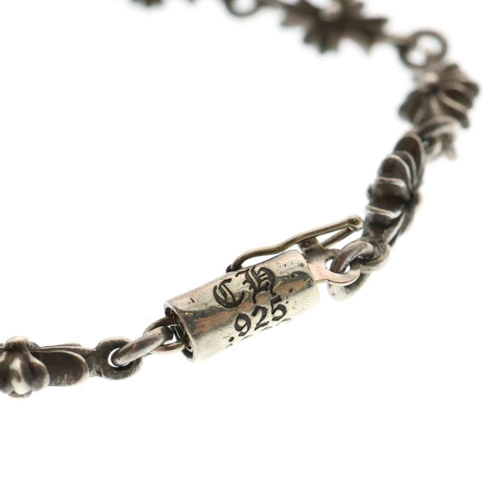 CHROME HEARTS(クロムハーツ) TNY E16 CRS F P DIA タイニーEファットクロス シルバー PAVEダイヤネックレス