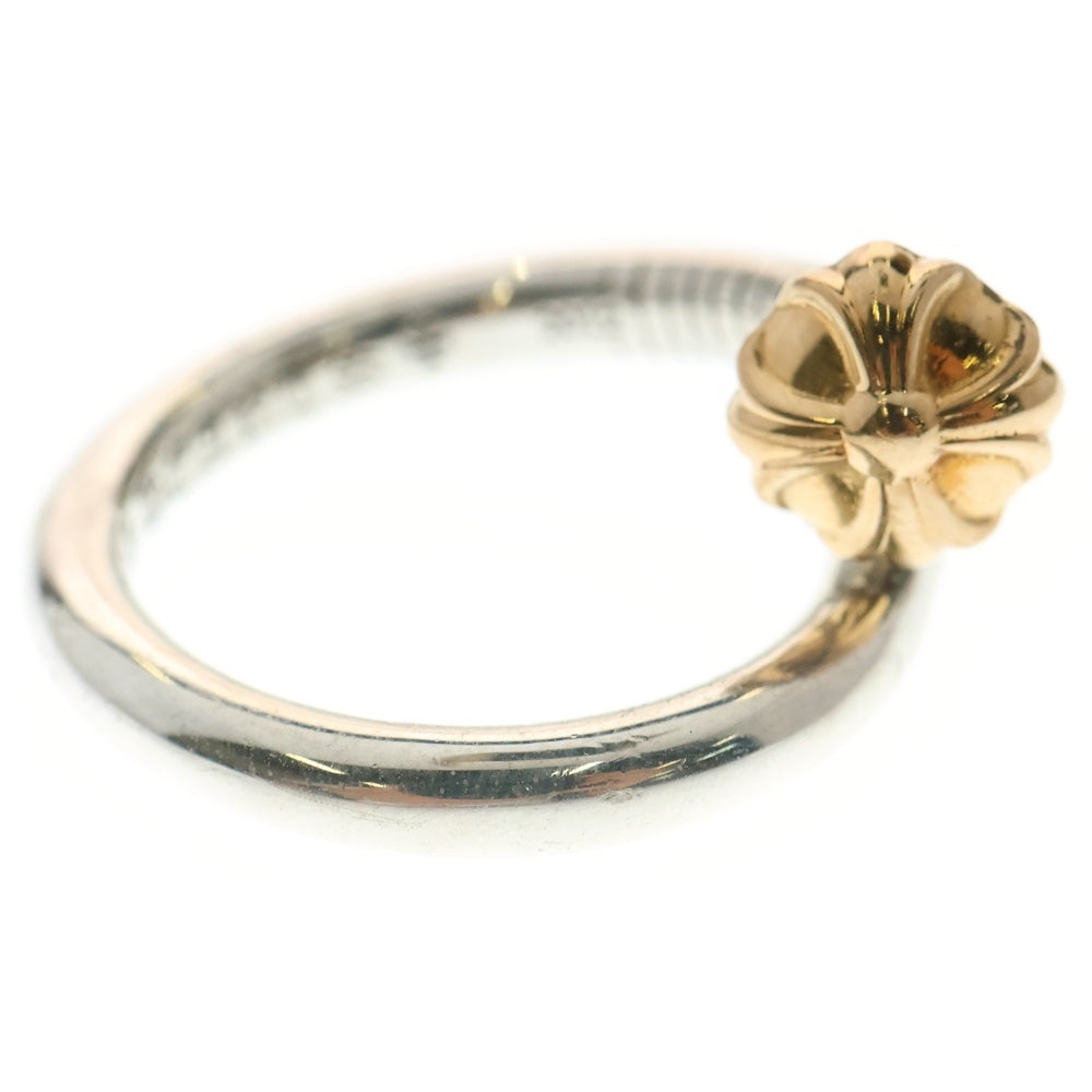 CHROME HEARTS(クロムハーツ) NAIL CRSBALL W GLD ネイルクロスボール シルバー ゴールドコンビリング