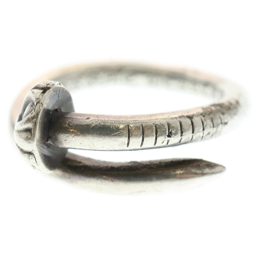 CHROME HEARTS(クロムハーツ) NAIL CRSBALL ネイル クロスボール リング シルバー BCA349