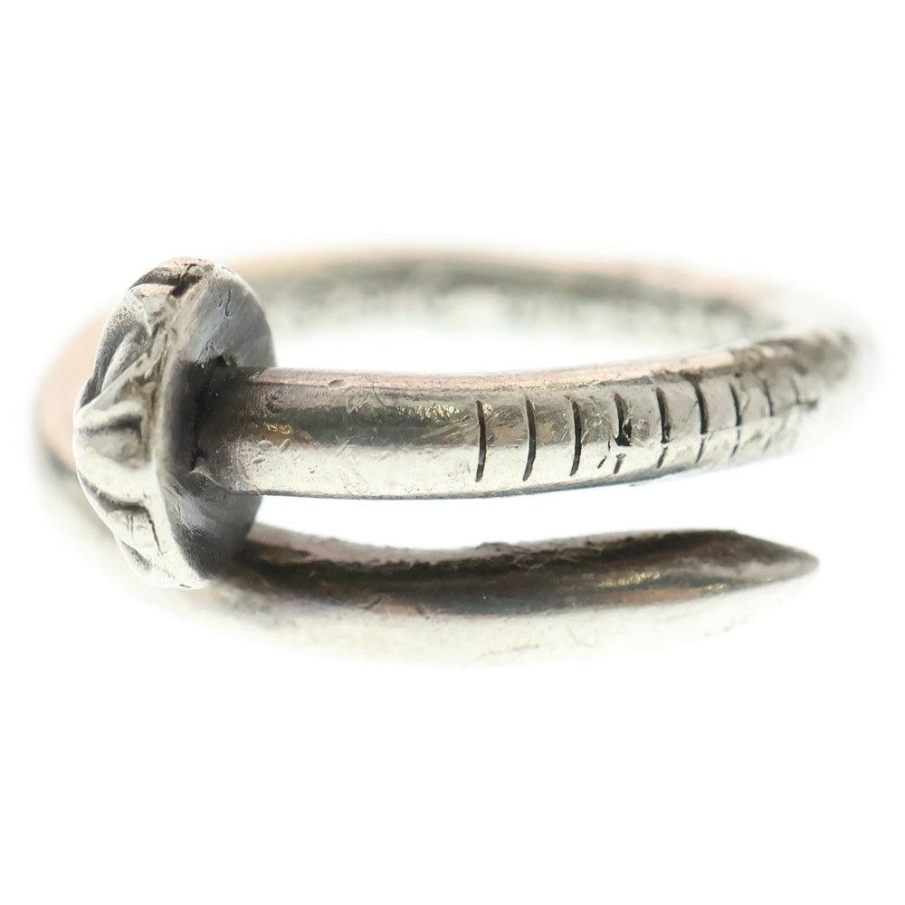 CHROME HEARTS(クロムハーツ) NAIL CRSBALL ネイル クロスボール リング シルバー BCA349