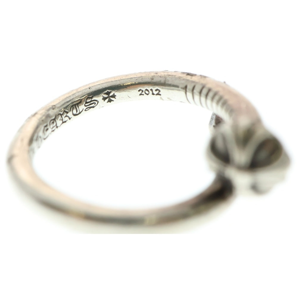 CHROME HEARTS(クロムハーツ) NAIL CRSBALL ネイル クロスボール リング シルバー BCA349