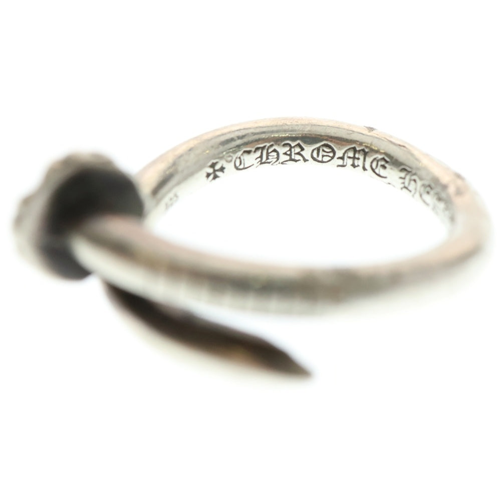 CHROME HEARTS(クロムハーツ) NAIL CRSBALL ネイル クロスボール リング シルバー BCA349