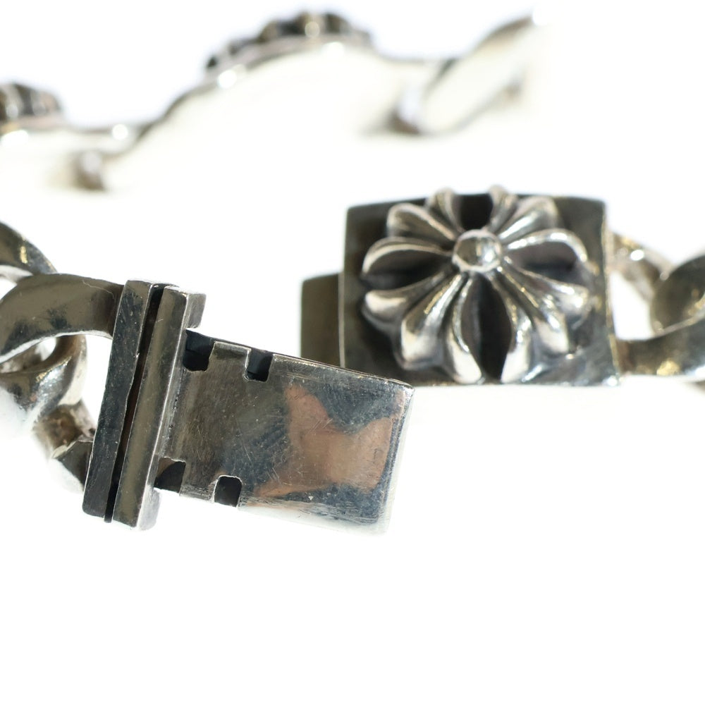 CHROME HEARTS(クロムハーツ) 6LINK CROSS LINK クロスリンク シルバーブレスレット