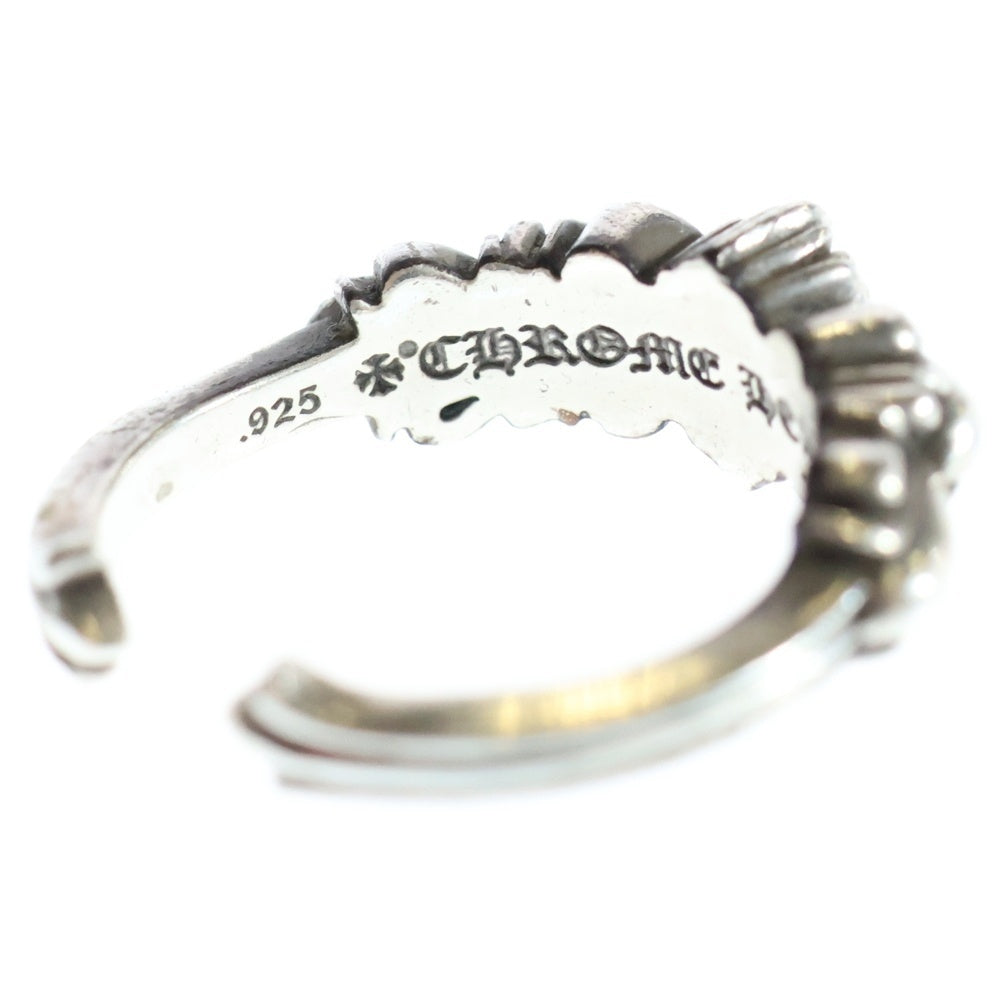 CHROME HEARTS(クロムハーツ) BABY CLSC ベイビークラシックダブルフローラル シルバーリング