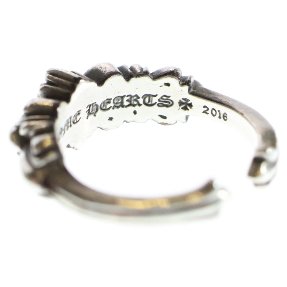 CHROME HEARTS(クロムハーツ) BABY CLSC ベイビークラシックダブルフローラル シルバーリング