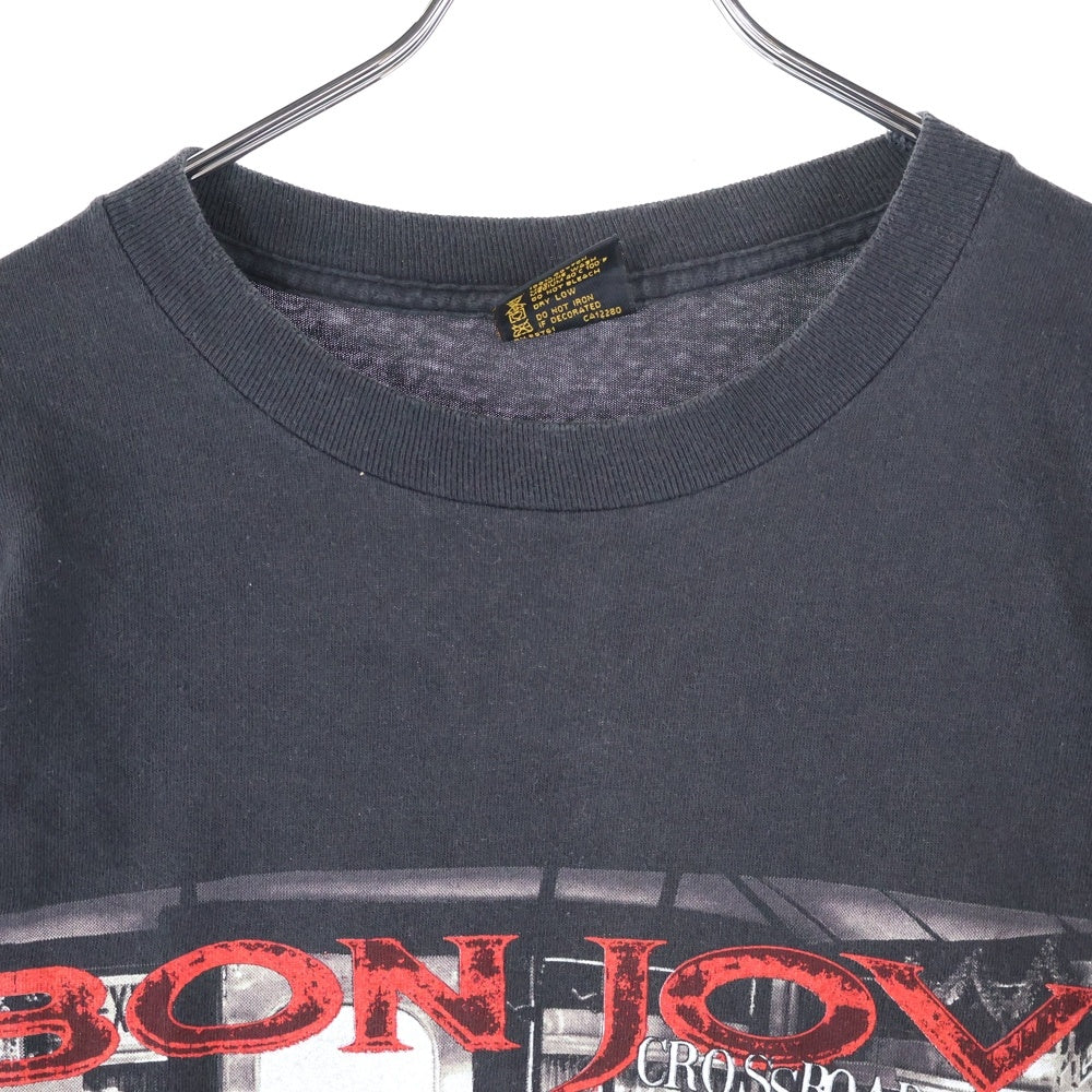 VINTAGE(ヴィンテージ) 90s Bon Jovi 1995 Crossroad World Tour Anytime Anywhere Tee 両面プリント 半袖Tシャツ カットソー