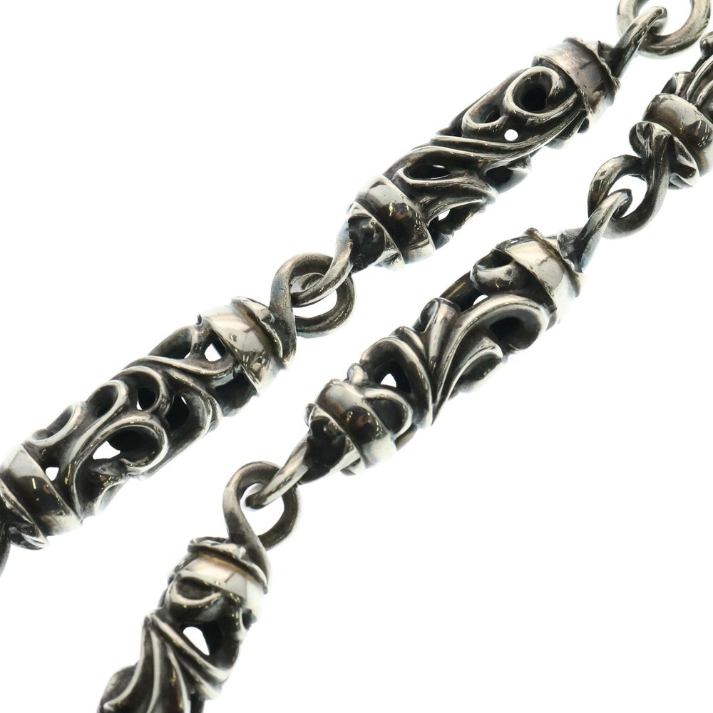 CHROME HEARTS(クロムハーツ) ROLLER LONG-S 1クリップ9LINKロングローラー シルバーウォレットチェーン